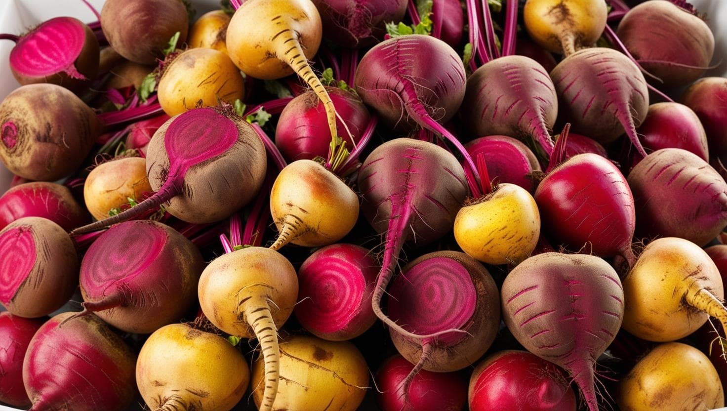 Red and Golden Beets